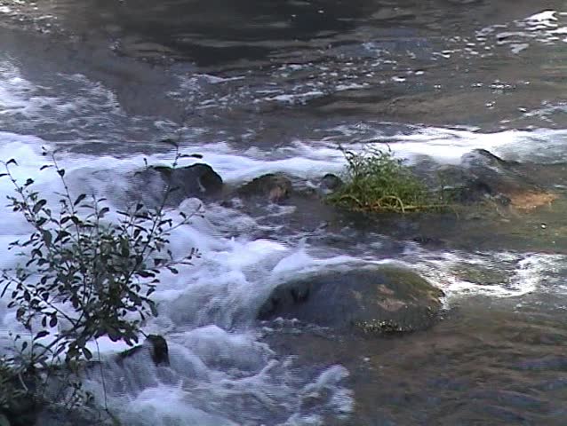 Waterfall in mountain