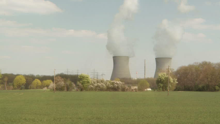 a nuclear power plant in bavaria, germany