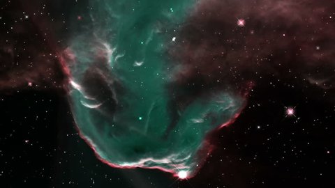 3d nebula (Original image by NASA, ESA, the Hubble Heritage Team (STScI/AURA); G. Bacon, T. Davis, L. Frattare, Z. Levay, and F. Summers (Viz 3D team, STScI); ESO. warping coloring Rebus_Productions)