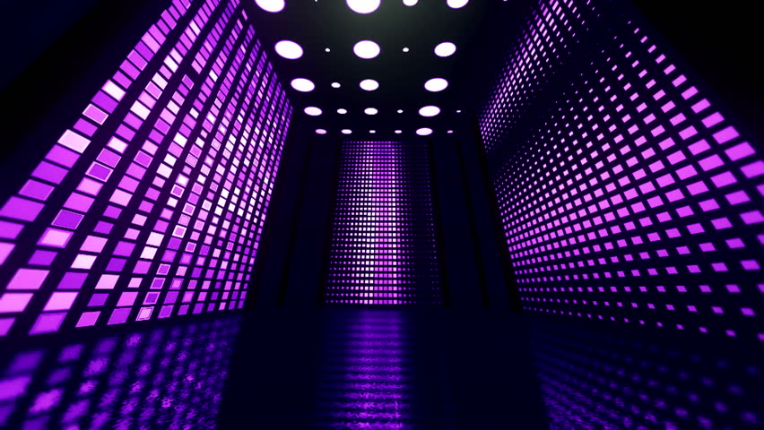 Lightness strikes again Music box virtual fluorescent ultraviolet light, glowing neon lines inside endless tunnel, blue pink spectrum, modern colorful abstract seamless background, looped animation 3d Royalty-Free Stock Footage #12970931