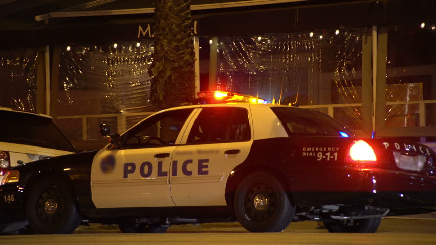 Los Angeles Circa 2015 Police Car Stok Videosu (%100 Telifsiz) 13038569 Shu...