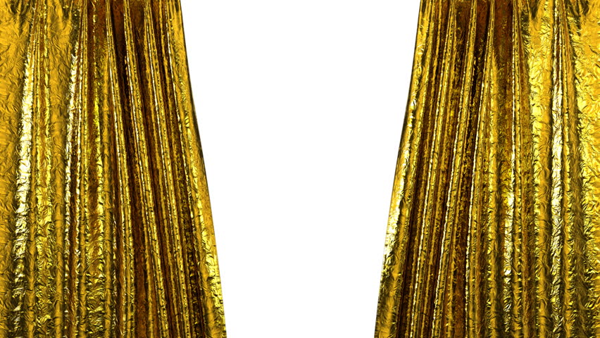 Golden Curtain Background