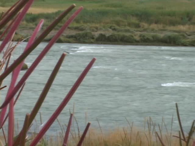 Flowing river in Alaska