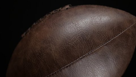 Traditional Pigskin Leather American Football