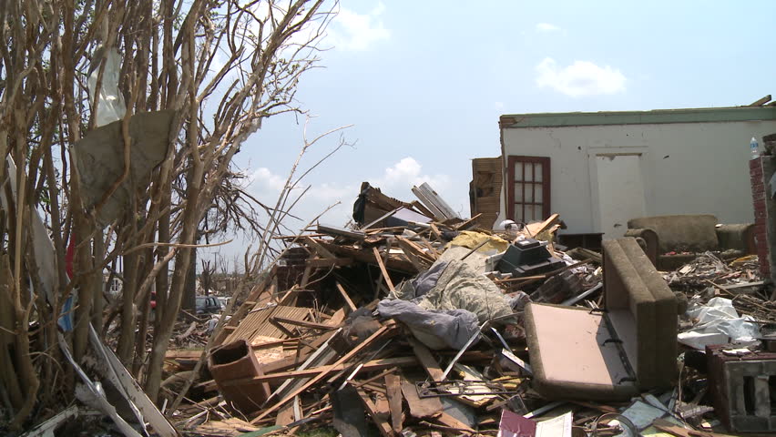 Tornado Devastation in Neighborhood (01)