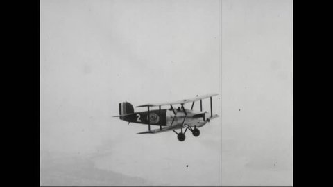 CIRCA 1910s - Air mail is delivered for the first time in 1918 by aircraft.