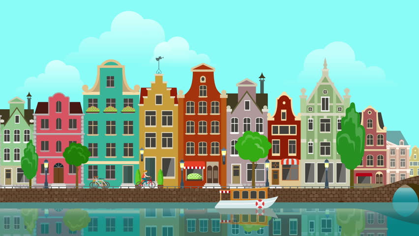 1,086 Cartoon City Scene Stock Video Footage - 4K and HD Video Clips |  Shutterstock