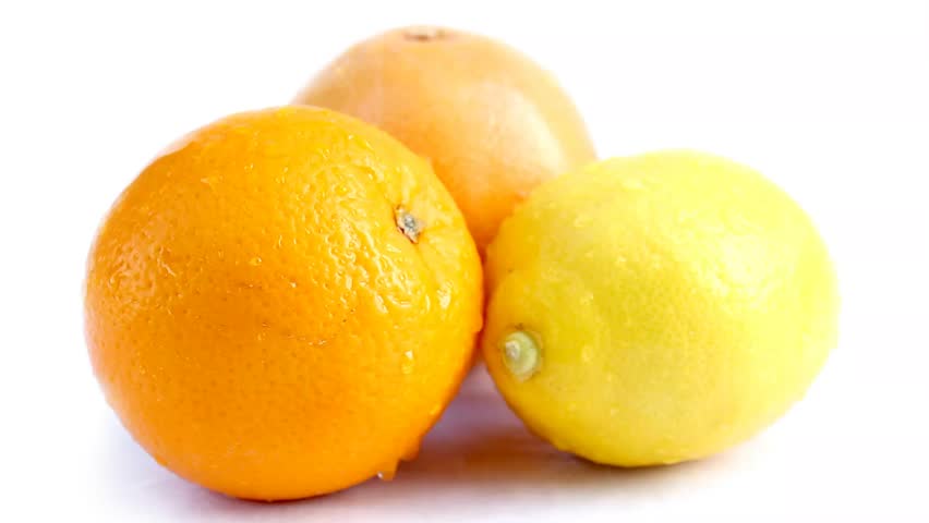 lemon and orange