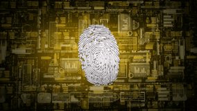 Fingerprint scanned by software  - Powered by Shutterstock - Get 15% off with code: PIKWIZARD15