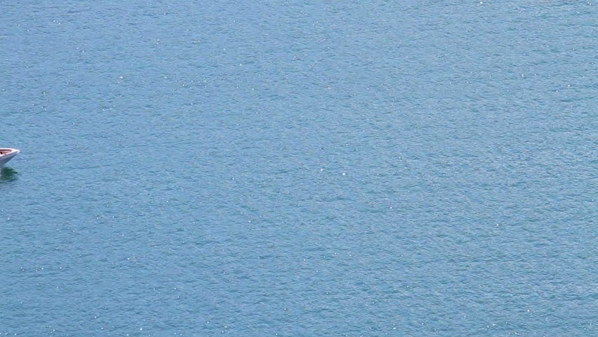 Boat on lake