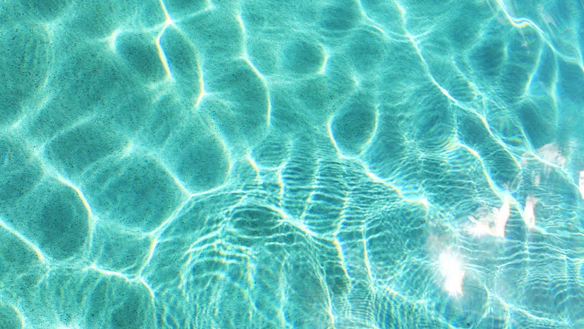 Moving Water in Swimming Pool Stock Footage Video (100% Royalty-free