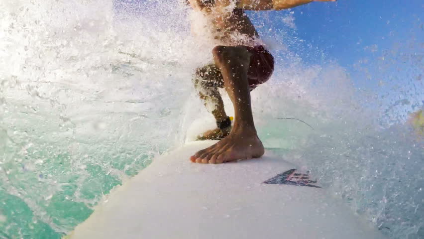 POV Surfing (Slow Motion)