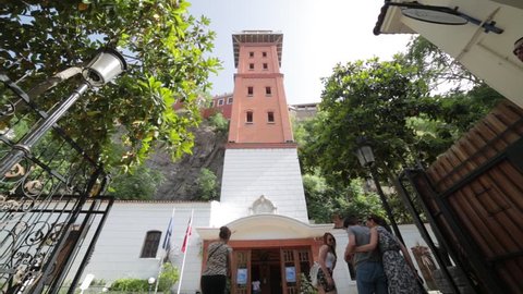 Izmir Ancient Elevator (25 May 2015) ; is a historical building in Izmir's Karata quarter, within the boundaries of the metropolitan district of Konak.