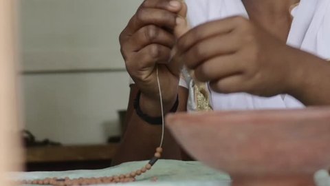 Indian Handmade Clay Jewellery Beads