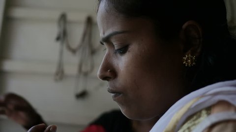 Indian Woman Headshot Close up
