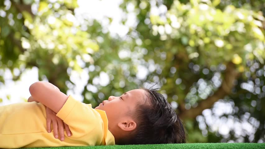 Asian Sleeping Young Kids Boys Video