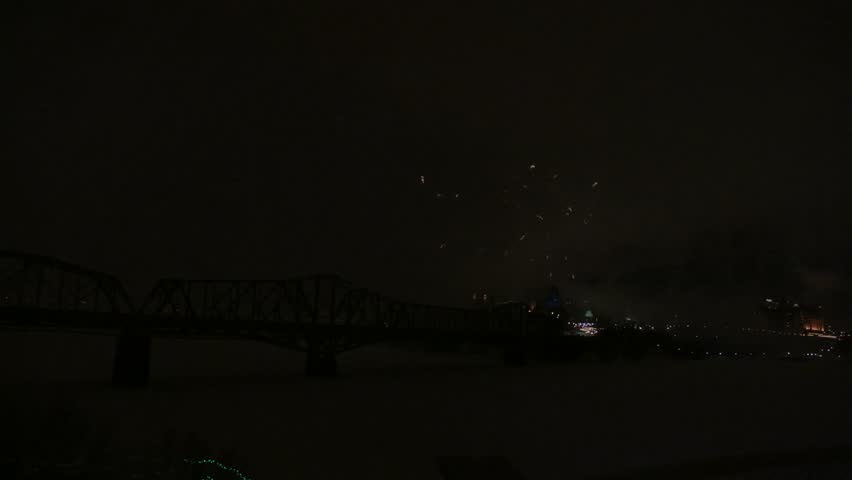 Ontario, Ottawa, Winterlude Fireworks 1