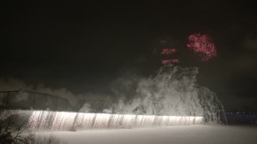 Ontario, Ottawa, Winterlude Fireworks 10