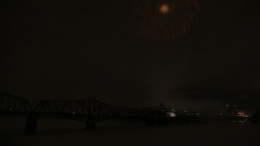 Ontario, Ottawa, Winterlude Fireworks 22