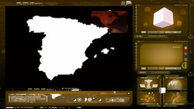 Spain scanned by software - Powered by Shutterstock - Get 15% off with code: PIKWIZARD15