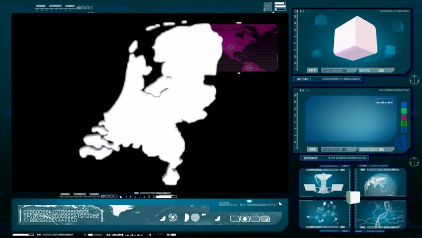 Netherlands scanned by software