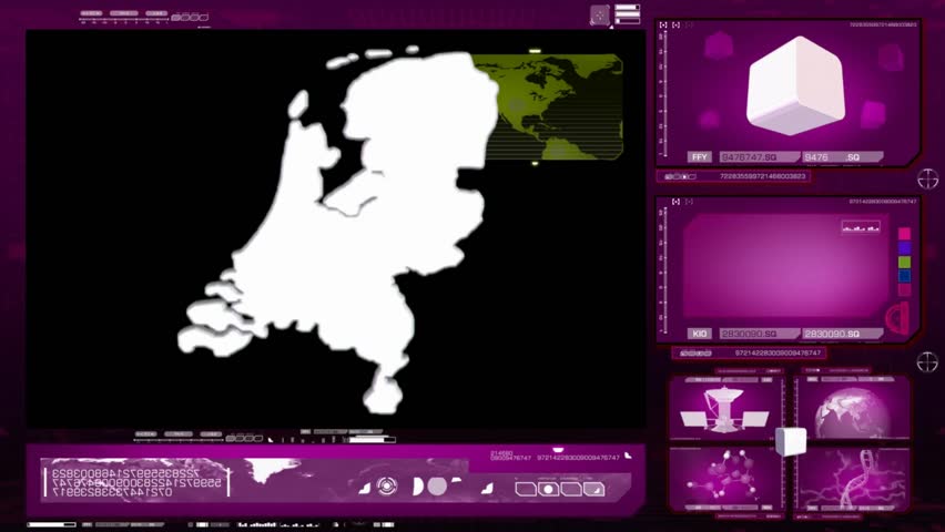 Netherlands scanned by software