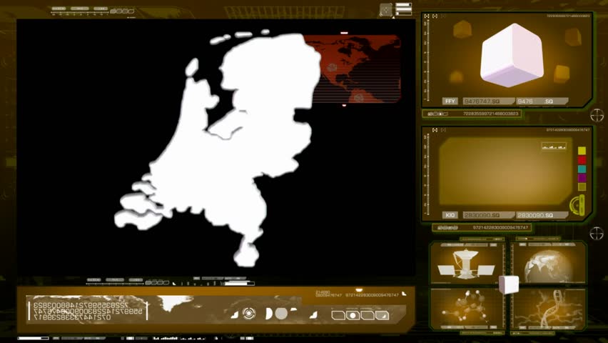 Netherlands scanned by software