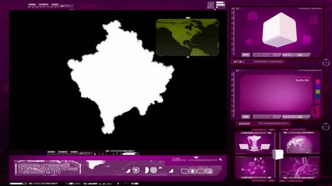 Kosovo scanned by software