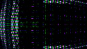 Video Background 1459: Abstract digital data forms pulse and flicker (Video Loop).