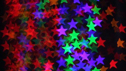Abstract bokeh backround of happy new year or christmas light
