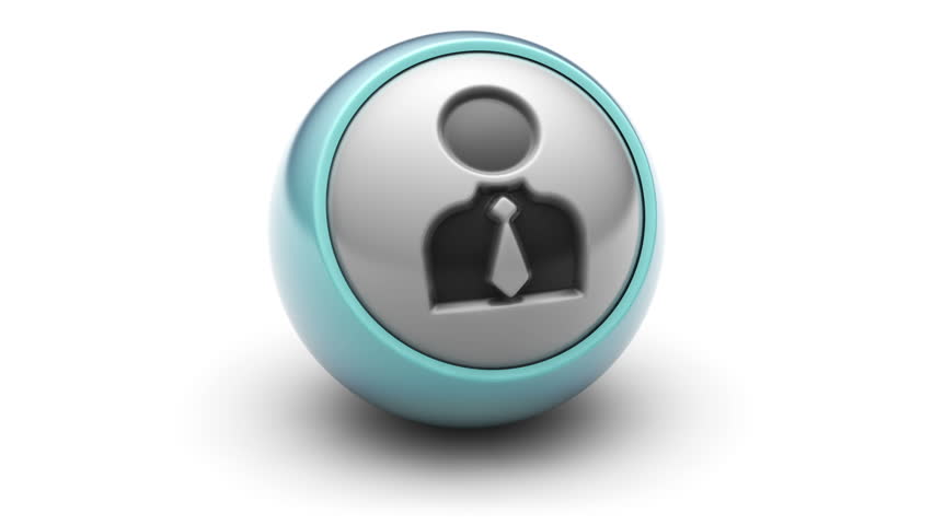 Person Icon On A Ball Stock Footage Video 100 Royalty Free 13367060 Shutterstock