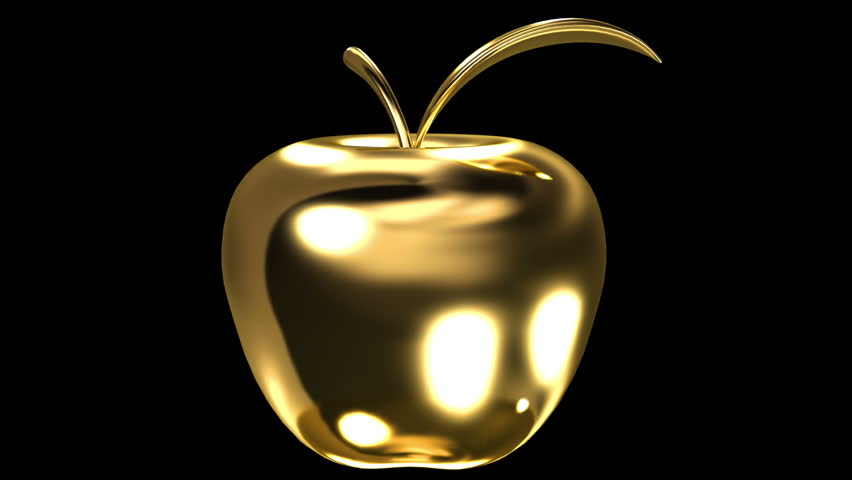 Привет в золотом яблоке
