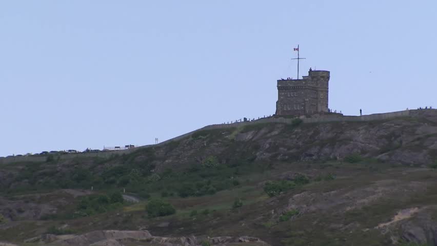 Cabot tower on Signal Hill, St. Johns Harbour