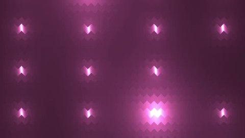 Vj Abstract Pink Bright Mosaic.Bright beautiful flood lights disco background. Flood lights disco background. Seamless loop.