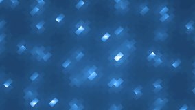 Vj Abstract Blue Bright Mosaic.Bright beautiful flood lights disco background. Flood lights disco background. Seamless loop.