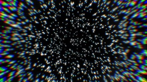 Hyperspace Jump Chromatic Edge / Hyperspace n°3 / Hyperspace jump animation with glow 2