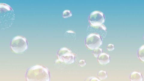 soap bubbles animated