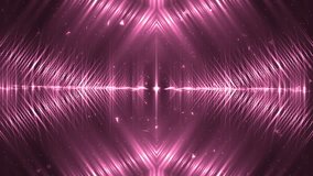 Vj Background Pink Motion With Fractal Background. Abstract background for use with music videos. Disco spectrum lights concert spot bulb. Seamless loop.