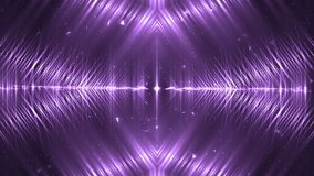 Vj Background Violet Motion With Fractal Background. Abstract background for use with music videos. Disco spectrum lights concert spot bulb. Seamless loop.