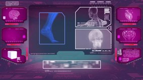 Foot scanned by software. - Powered by Shutterstock - Get 15% off with code: PIKWIZARD15