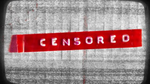 Censored label concept, censorship