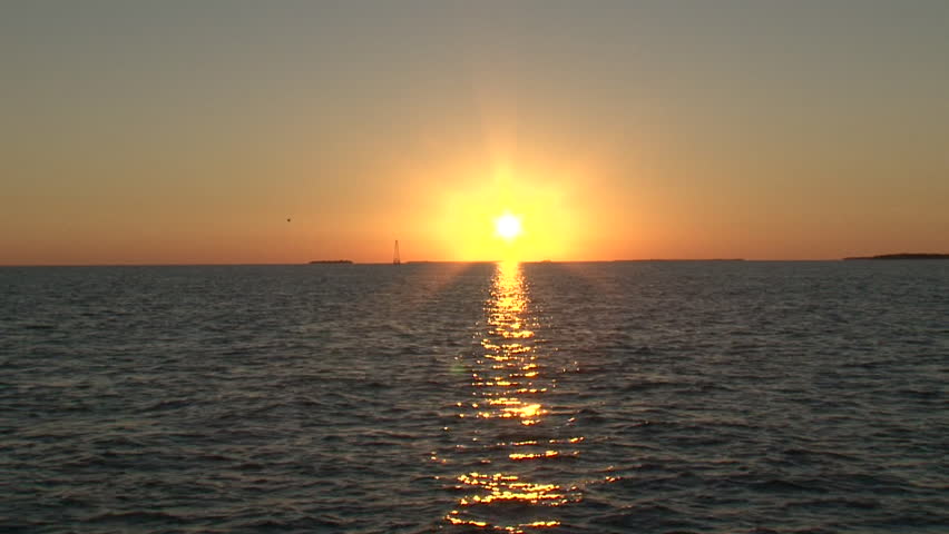 Key West Sunset Wide Shot