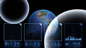 Background for graphical display of changes Earth.
Information display of changes
 - Powered by Shutterstock - Get 15% off with code: PIKWIZARD15