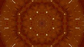 Kaleidoscope Abstract Background Forming Amazing Organic Shapes In Multi Colours