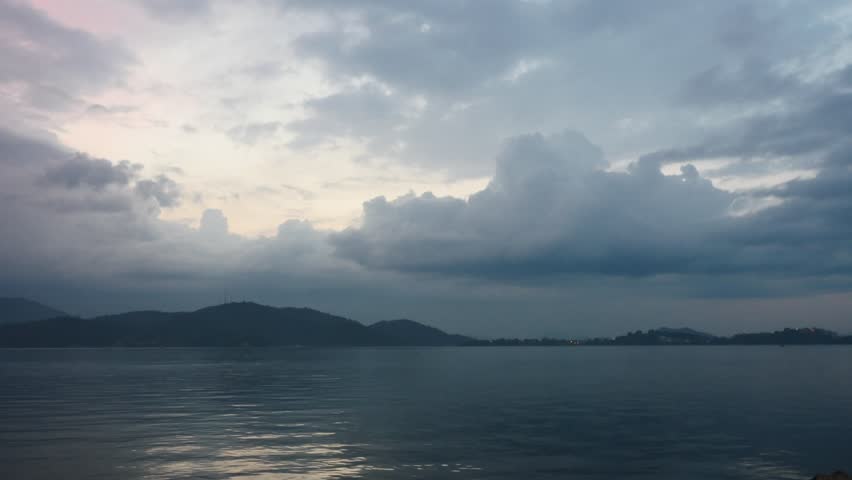 Fethiye sunset clouds