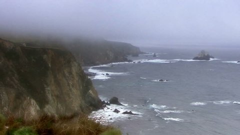 The Pacific Coast at Big Sur.