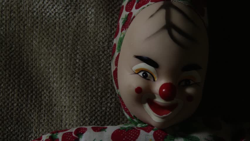 scary clown doll