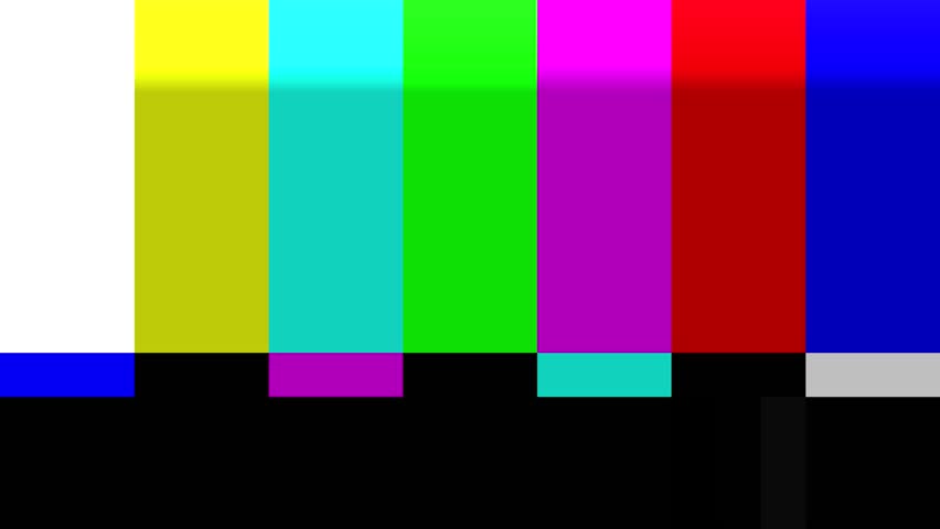tv static noise color bars bad Stock Footage Video (100% Royalty-free ...