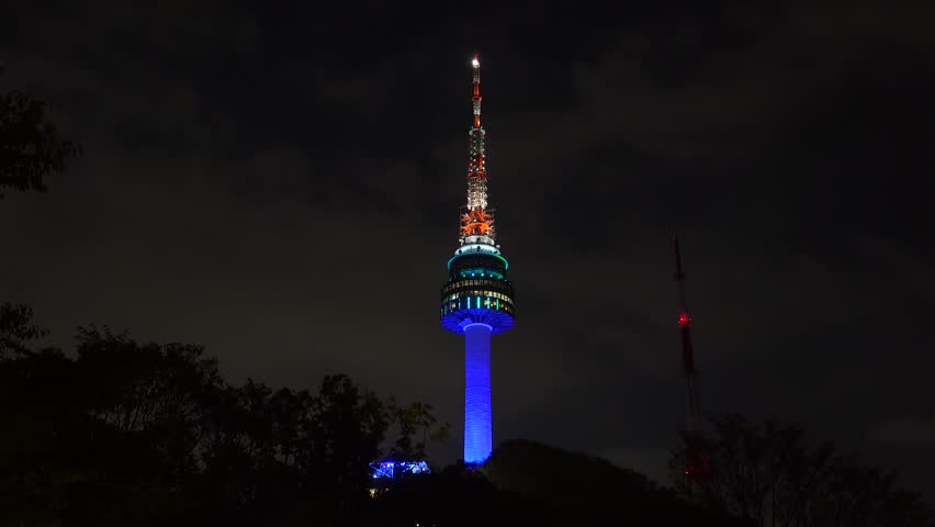 Ytn Namsan Tower Stock Video Footage - 4K and HD Video Clips | Shutterstock