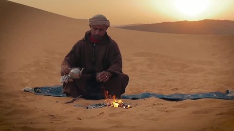 a tea in the desert